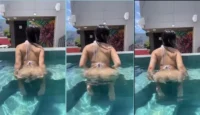 Echa un vistazo a Angelarodriguezzz todo sexy en la piscina