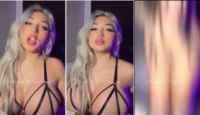 Nia Orozco Hot deleite de los senos Gran sensualización