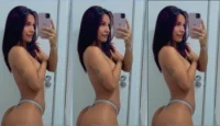 Lessa Silva Skinny Sexy Putinha filmando con Rabon