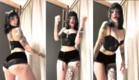 Yasmin Cat mostrando todo su encanto y meneo